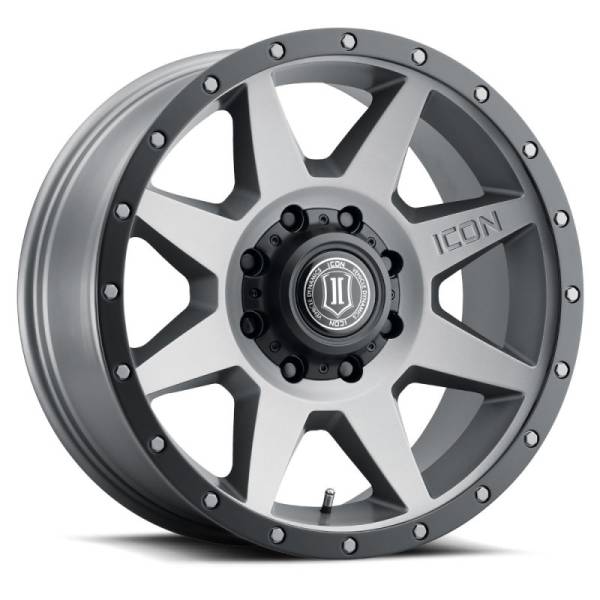 ICON Rebound 20x9 8x170 6mm Offset 5.25in BS Titanium Wheel | 1820908152TT - Image 1
