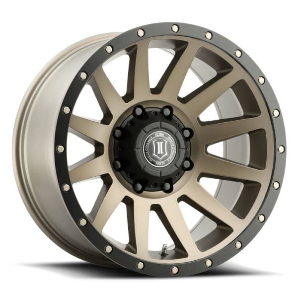 ICON Compression 20x10 8x170 -19mm Offset 4.75in BS 125mm Bore Bronze Wheel | 2020108147BR - Image 1