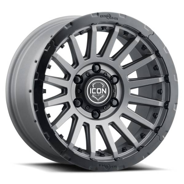 ICON Alloy Recon Pro - 18X9 / 6X5.5 / 40MM / 6.6in. BS - Charcoal | 23618909066CH - Image 1