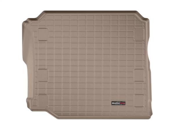 WeatherTech - WeatherTech 2018+ Jeep Wrangler Unlimited JL w/Subwoofer Cargo Liners - Tan | 411188 - Image 1