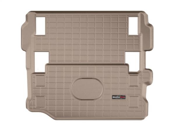 WeatherTech - WeatherTech 2018+ Jeep Wrangler JL Cargo Liner - Tan | 411198 - Image 1