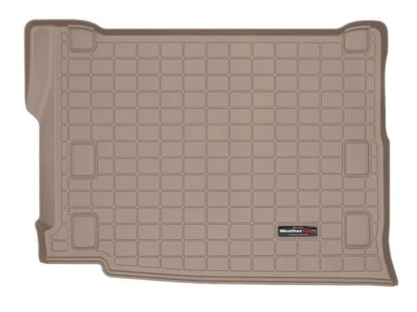 WeatherTech - WeatherTech 2021+ Jeep Wrangler 4xe Cargo Liners - Tan | 411452 - Image 1