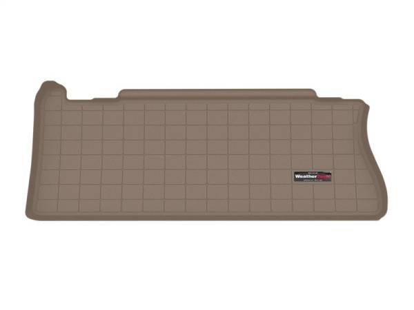 WeatherTech - WeatherTech 2021+ Toyota Sienna (w/Spare Tire) Cargo Liners - Tan (Behind 3rd Row Seating) | 411478 - Image 1