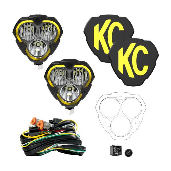 KC Hilites - KC HiLiTES FLEX ERA 3 - 2-Light Master Kit | 288 - Image 1