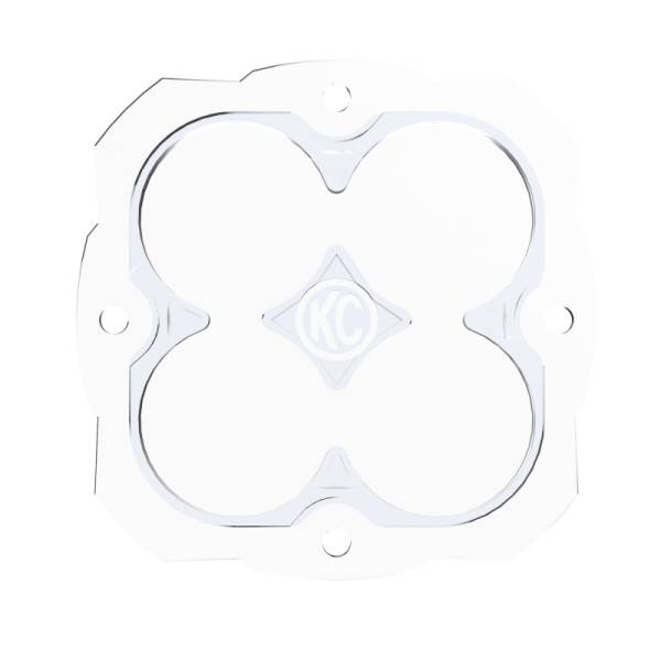 KC Hilites - KC HiLiTES FLEX ERA 4 Spot Beam Lens Replacement (ea) - Clear | 4259 - Image 1