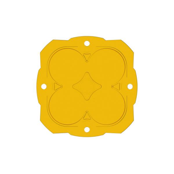 KC Hilites - KC HiLiTES FLEX ERA 4 Performance Yellow Spot Beam Lens | 4269 - Image 1