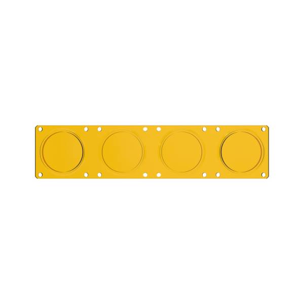 KC Hilites - KC HiLiTES FLEX ERA LED Performance Yellow Spot Beam Lens for Light Bars | 4272 - Image 1