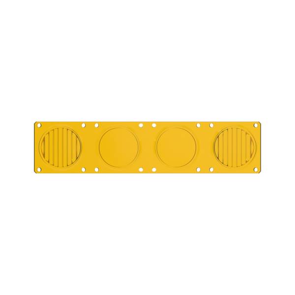 KC Hilites - KC HiLiTES FLEX ERA LED Performance Yellow Combo Lens for Light Bars | 4274 - Image 1