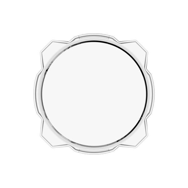 KC Hilites - KC HiLiTES 6in. Light Shield for Gravity Pro6 LED Lights (Single) - Clear | 5118 - Image 1