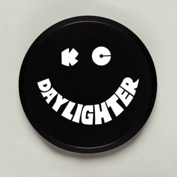 KC Hilites - KC HiLiTES 6in. Round Hard Cover for Daylighter/SlimLite/Pro-Sport (Single) - Black w/White Smile | 5200 - Image 1