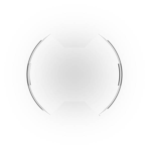 KC Hilites - KC HiLiTES SlimLite 8in. LED Light Shield (Shield Only) - Clear | 5207 - Image 1