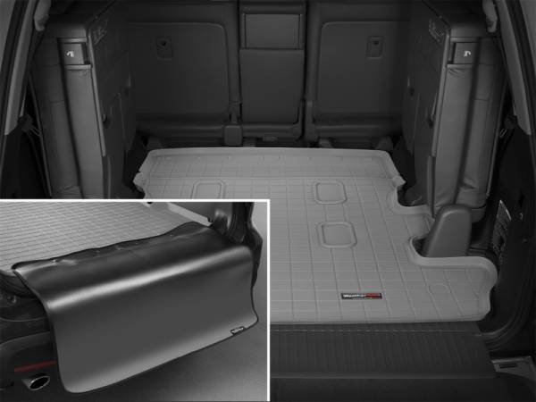 WeatherTech - WeatherTech 08-15 Lexus LX570 Cargo Liner w/ Bumper Protector - Grey | 42356SK - Image 1
