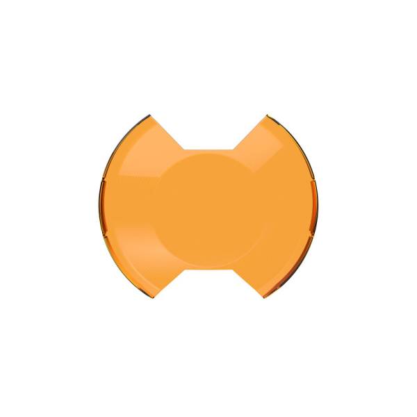 KC Hilites - KC HiLiTES SlimLite 8in. LED Light Shield Driving (Shield Only) - Amber | 5211 - Image 1