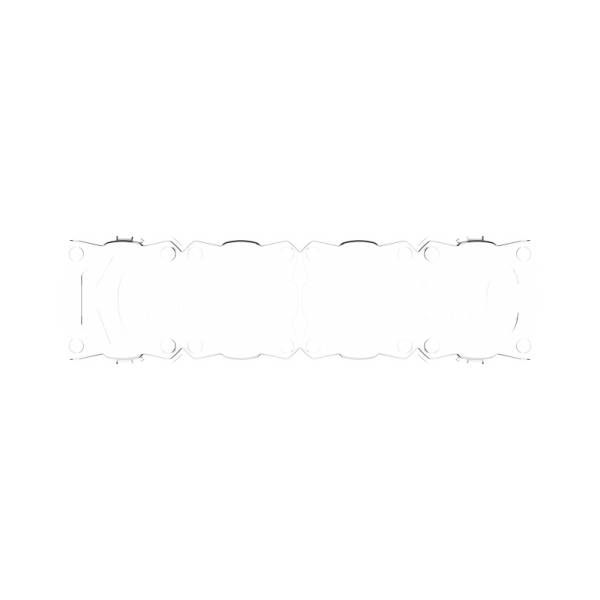 KC Hilites - KC HiLiTES FLEX ERA LED Light Bar 10in. Light Shield - Clear (SHIELD ONLY) | 5332 - Image 1