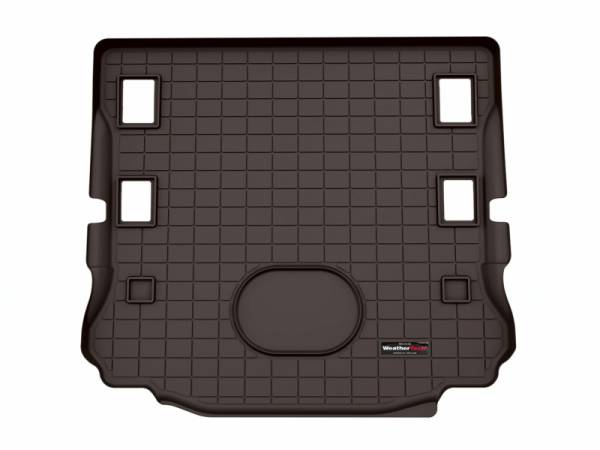 WeatherTech - WeatherTech 2015+ Jeep Wrangler Cargo Liner - Cocoa (Works w/Alpine Premium 9-Speakers) | 431055 - Image 1