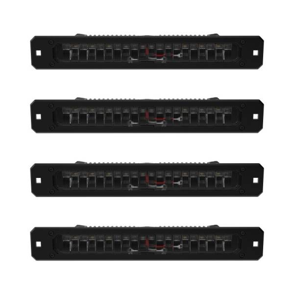 KC HiLiTES Platform One Profile 10in. SideCast Flush Mount Lights (Does Not Include Rack) | 98150 - Image 1