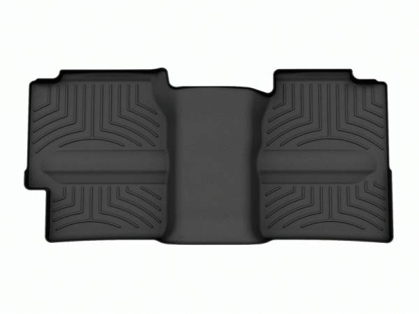 WeatherTech 99-06 Chevrolet Silverado 1500 Ext. Cab (w/Carpeted Floor) Rear FloorLiner HP - Black | 440622IM - Image 1