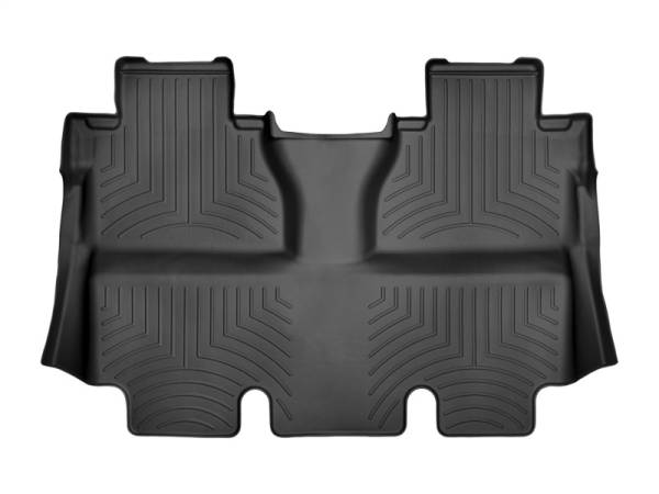 WeatherTech 14+ Toyota Tundra CrewMax Rear FloorLiners - Black | 440938 - Image 1