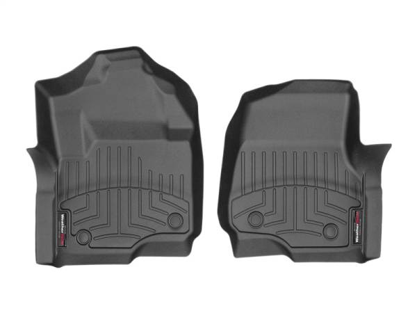 WeatherTech - WeatherTech 2017 Ford Super Duty (Super Cab / Crew Cab) Front FloorLiners - Black | 4410121 - Image 1