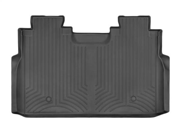 WeatherTech 2017+ Ford F-250/F-350/F-450/F-550 Vinyl Rear FloorLiner - Black | 4410125V - Image 1