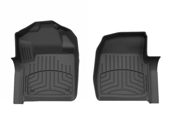 WeatherTech 17-19 Ford F250/F350/F450/F550 Reg. Cab Front FloorLiner HP - Black | 4410541IM - Image 1