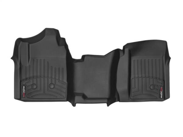 WeatherTech - WeatherTech 15-18 Chevrolet Silverado 3500 w/o Floor Shifter Vinyl Front FloorLiner - Black | 4410871V - Image 1