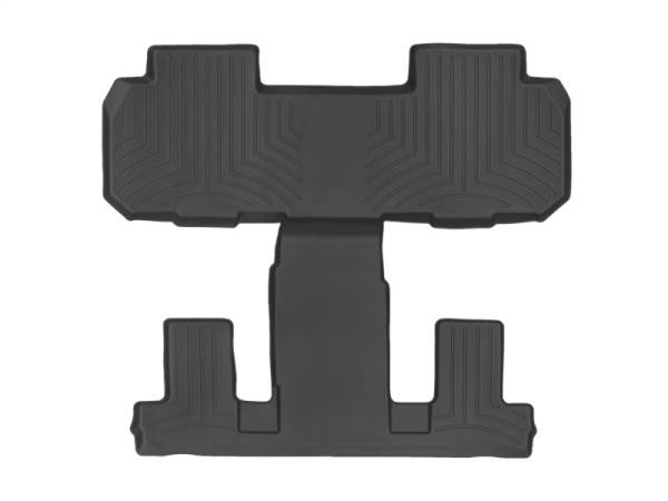 WeatherTech - WeatherTech 2018+ Chevrolet Traverse Rear FloorLiner - Black (2nd Row Bucket Seats) | 4412282 - Image 1