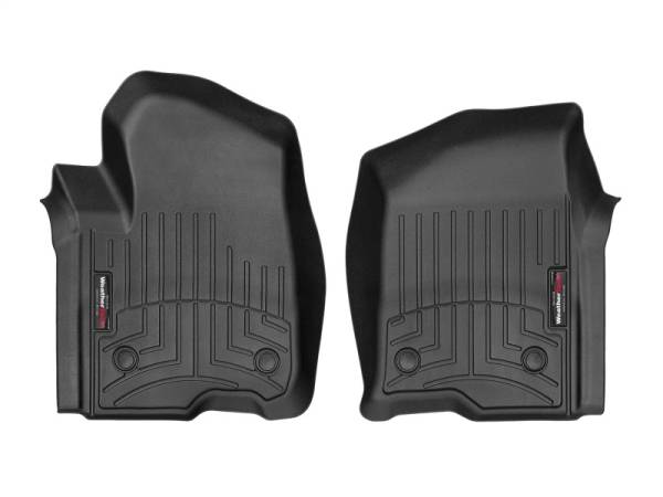 WeatherTech 2019+ Chevrolet Silverado 1500 Front FloorLiner - Black | 4414361V - Image 1