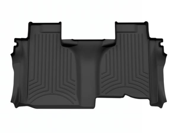 WeatherTech 19-25 Chevy Silverado Double Cab Bench Front FloorLiner HP - Black | 4414366VIM - Image 1