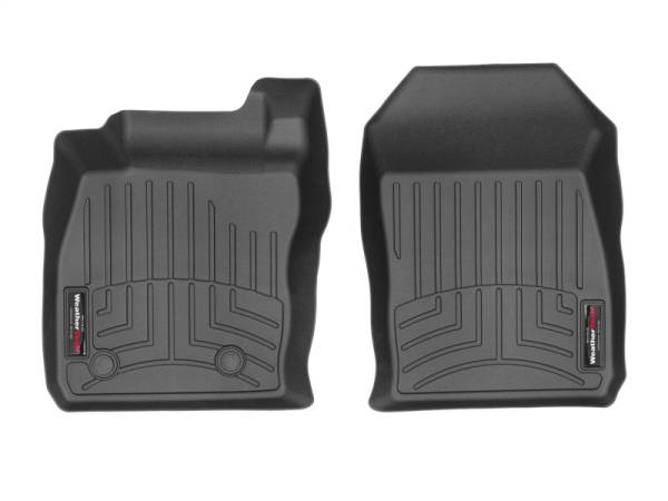 WeatherTech 11-19 Ford Fiesta Front FloorLiner (Fits Manual Trans) - Black | 4416021 - Image 1