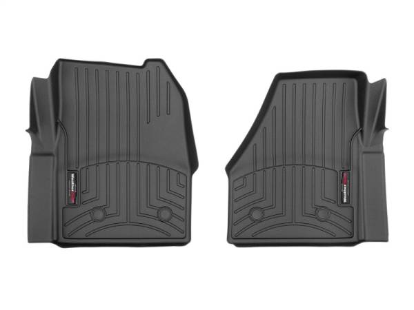 WeatherTech - WeatherTech 2019+ Freightliner Cascadia Front FloorLiner for Vinyl Floors - Black | 4416301V - Image 1