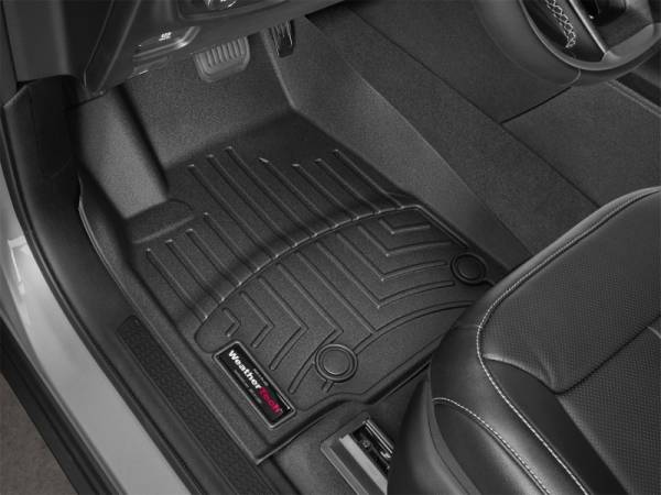WeatherTech - WeatherTech 21-23 Jeep Grand Cherokee L & 2022+ Grand Cherokee 4XE ONLY Front FloorLiner - Black | 4416961 - Image 1