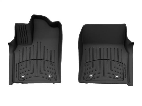 WeatherTech - WeatherTech 2022+ Toyota Tundra Crewmax (incl. Hybrid) Front FloorLiner HP - Black | 4417081IM - Image 1