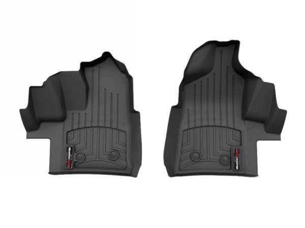 WeatherTech 20-21 Ford Transit (w/Vinyl Floors) Front FloorLiner - Black | 4417401V - Image 1