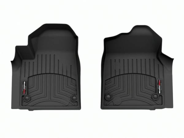 WeatherTech - WeatherTech 2022 GMC Hummer EV Pickup (Vinyl Floors) Front FloorLiner - Black | 4417661V - Image 1