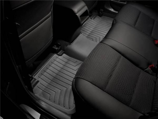 WeatherTech - WeatherTech 09+ Ford F150 Super Crew Rear FloorLiner - Black | 441793 - Image 1