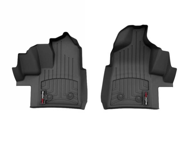 WeatherTech - WeatherTech 23-24 Ford Transit (Vinyl Floors) Front FloorLiner - Black | 4419041V - Image 1