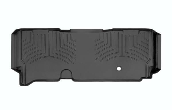 WeatherTech - WeatherTech 2012 Ford F-250/F-350/F-450/F-550 Rear FloorLiner HP - Black | 443053IM - Image 1