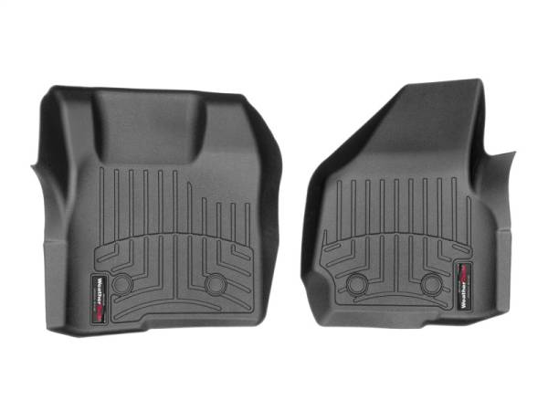 WeatherTech - WeatherTech 11+ Ford F250/F350/F450/F550 Front FloorLiner - Black | 443211 - Image 1
