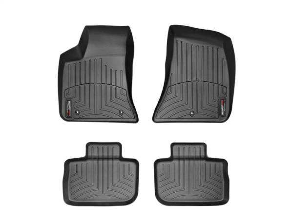 WeatherTech - FloorMat WeatherTech 11+ Dodge Charger Front and Rear Floorliners - Black | 44379-1-2 - Image 1