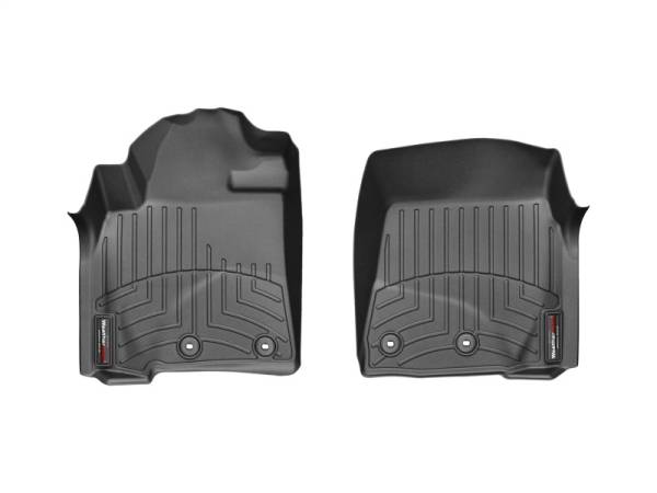WeatherTech - WeatherTech 12-13 Toyota Land Cruiser Front FloorLiner - Black | 444231 - Image 1