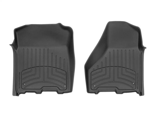 WeatherTech - WeatherTech 12-18 Dodge Ram 1500 Crew Cab / Extended Cab Front FloorLiner HP - Black | 444781IM - Image 1
