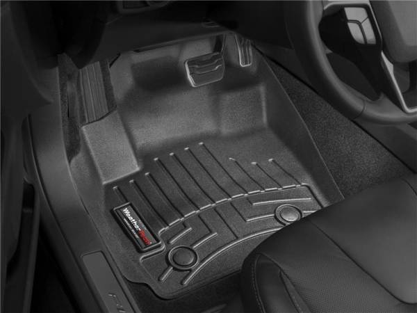 WeatherTech - FloorMat WeatherTech 12+ Dodge Durango Front and Rear Floorliners - Black | 444851-443244 - Image 1