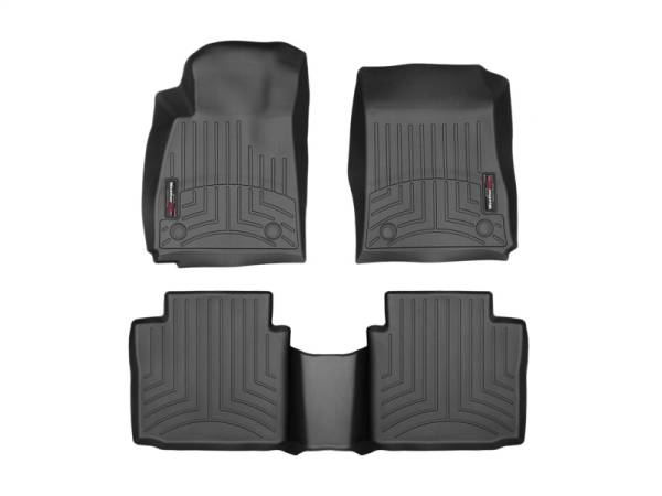 WeatherTech - Floor Mat Set FloorMat WeatherTech 14+ Chevrolet Impala Front and Rear Floorliners - Black | 44534-1-2 - Image 1
