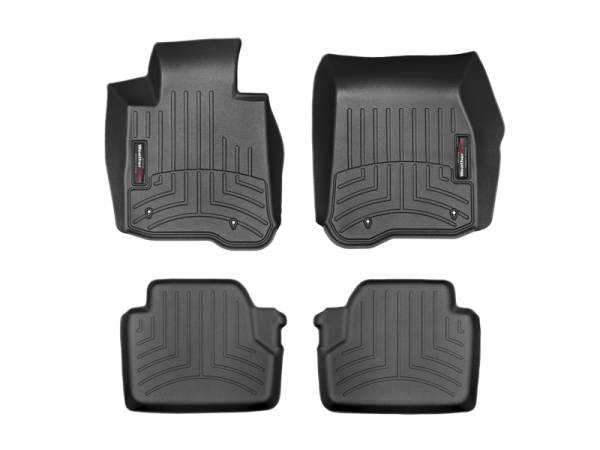 WeatherTech - FloorMat WeatherTech 14+ BMW 4-Series Front and Rear Floorliners - Black | 44560-1-2 - Image 1