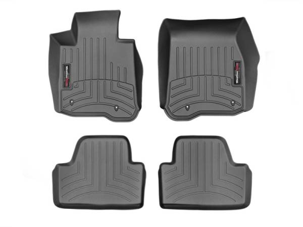 WeatherTech - FloorMat WeatherTech 14+ BMW 4-Series Front and Rear Floorliners - Black | 44560-1-3 - Image 1