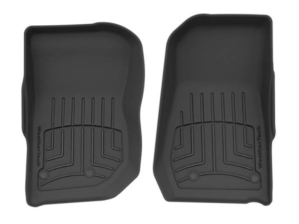 WeatherTech - WeatherTech 14-17 Jeep Wrangler Front FloorLiner - Black | 445731IM - Image 1