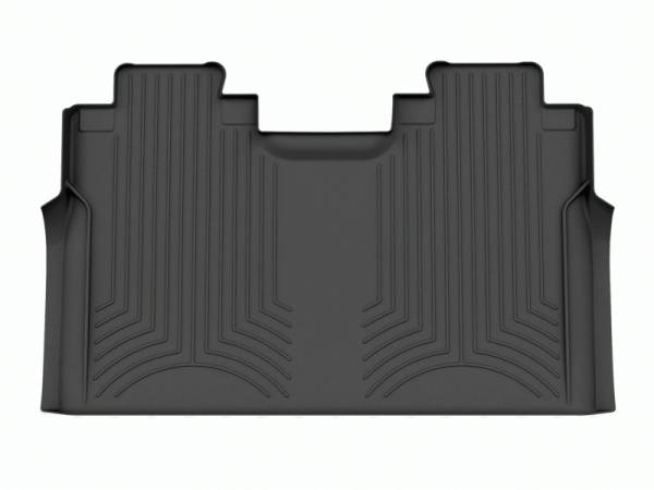 WeatherTech 2015+ Ford F-150 SuperCrew (1st Row Bench) Rear FloorLiner HP - Black | 446974IM - Image 1