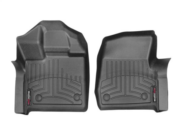 WeatherTech - WeatherTech 2016+ Ford F-150 Regular Cab Front FloorLiner - Black | 447921 - Image 1