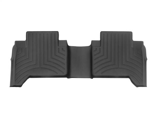 WeatherTech - WeatherTech 16-23 Toyota Tacoma Double Cab Rear FloorLiner - Black | 448722 - Image 1